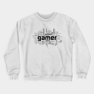 Gamer Theme Black Version Crewneck Sweatshirt